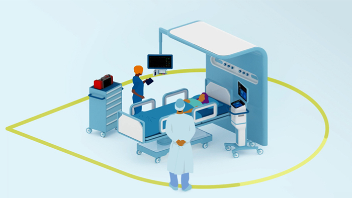 V&iacute;deo Gest&atilde;o de pacientes em cuidado intensivo - Monitores Philips