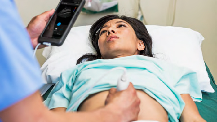 Paciente recebendo tratamento