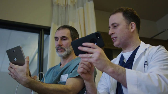 Philips Lumify com Reacts: parceria em v&iacute;deo integrado de teleultrassom