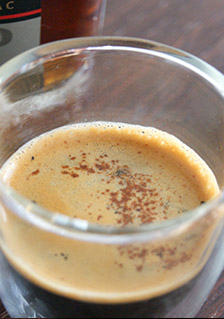 Caf&eacute; French accent