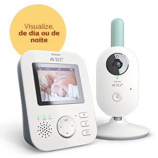 Bab&aacute; eletr&ocirc;nica com v&iacute;deo Philips Avent