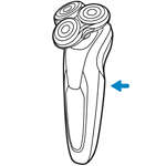 Barbeador el&eacute;trico de uso seco e molhado s&eacute;rie&nbsp;9000