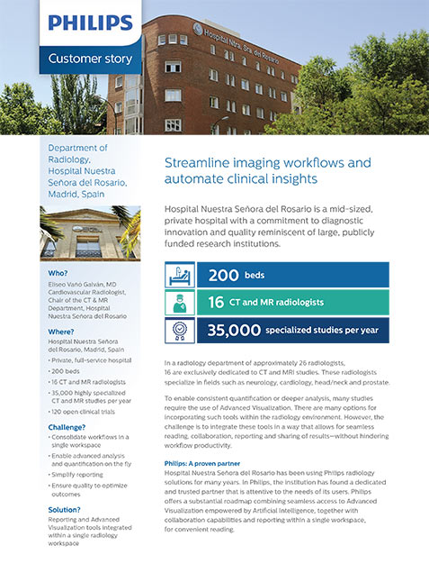 Capa da mat&eacute;ria sobre interpreta&ccedil;&atilde;o de imagens radiol&oacute;gicas e automatiza&ccedil;&atilde;o de insights cl&iacute;nicos no Hospital Nuestra Senora del Rosario (download .pdf)