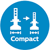 Design compacto